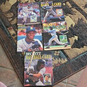 Beckett Baseball Card Monthly Magazine - Multi-Color Covers